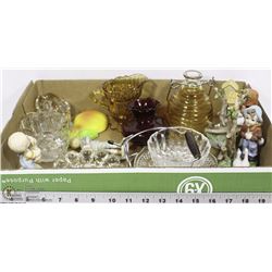 FLAT OF ESTATE FIGURINES AND MORE