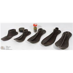 ANTIQUE SHOE COBLER FRAME W/ ASST SIZES