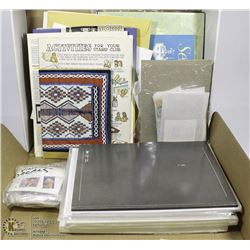 LOT OF NEW & OLD MOSTLY CANADIAN STAMPS