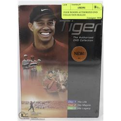 TIGER WOODS AUTHORIZED DVD COLLECTION SEALED