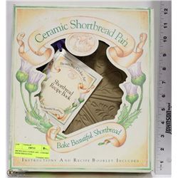 BROWN BAG COOKIE ART - CERAMIC SHORTBREAD PAN