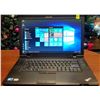 Image 1 : LENOVO THINKPAD L512 LAPTOP W/ WIN 10/MS OFFICE 16