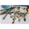 Image 2 : TRAY OF JEWELLRY AND COLLECTOR SPOONS