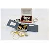 Image 1 : CASE OF SILVER TONE JEWELLRY AND CASE OF GOLD TONE JEWELLRY
