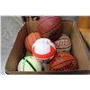 Image 1 : BOX OF SPORT BALLS