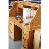 Image 2 : OAK ROLL TOP DESK