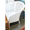 Image 2 : PAIR OF WHITE PATIO CHAIRS