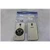 Image 2 : LOT OF 2 SAMSUNG GALAXY S5, WHITE, TELUS SIM