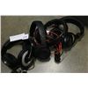 Image 1 : 4 PAIRS OF DJ STYLE HEADPHONES