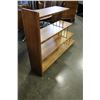 Image 2 : FOUR TIER WOOD SHELF