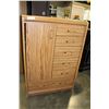 Image 1 : OAK FINISH WARDROBE