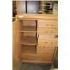 Image 2 : OAK FINISH WARDROBE