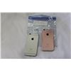 Image 2 : LOT OF 2 APPLE IPHONE 6S, SILVER + PINK, TELCEL + AU SIMS