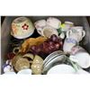 Image 2 : LARGE TOTE OF CHINA PLATES ETC