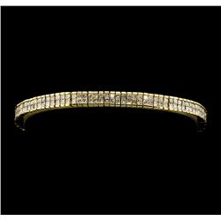 14KT Yellow Gold 5.95ctw Diamond Bracelet