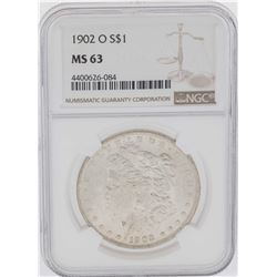 1902-O $1 Morgan Silver Dollar Coin NGC MS63