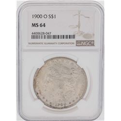 1900-O $1 Morgan Silver Dollar Coin NGC MS64