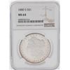 Image 1 : 1880-S $1 Morgan Silver Dollar Coin NGC MS64