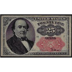 1874 Twenty-Five Cent Fifth Issue Fractional Note