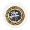 Image 1 : .999 Silver Reno Hilton $10 Casino Gaming Token Limited Edition