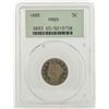 Image 1 : 1885 Liberty V Nickel Coin PCGS PR65