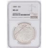 Image 1 : 1889 $1 Morgan Silver Dollar Coin NGC MS63