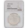 Image 1 : 1885-O $1 Morgan Silver Dollar Coin NGC MS64