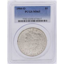 1904-O $1 Morgan Silver Dollar Coin PCGS MS63