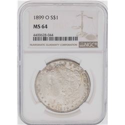 1899-O $1 Morgan Silver Dollar Coin NGC MS64