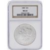 Image 1 : 1885 $1 Morgan Silver Dollar Coin NGC MS63