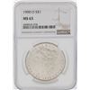 Image 1 : 1900-O $1 Morgan Silver Dollar Coin NGC MS63