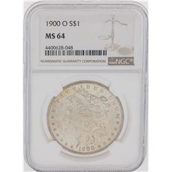 1900-O $1 Morgan Silver Dollar Coin NGC MS64