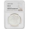 Image 1 : 1879-S $1 Morgan Silver Dollar Coin NGC MS63