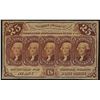 Image 1 : July 17, 1862 Twenty-Five Cent First Issue Fractional Note