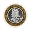 Image 1 : .999 Silver Reno Hilton $10 Casino Gaming Token Limited Edition