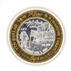 Image 2 : .999 Silver Reno Hilton $10 Casino Gaming Token Limited Edition