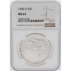 1900-O $1 Morgan Silver Dollar Coin NGC MS63
