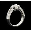 Image 4 : 18KT White Gold 1.62ctw Diamond Ring