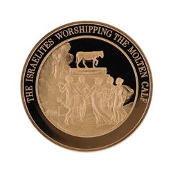 Franklin Mint Thomason Medallic Bible Proof Bronze Medal