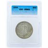 Image 1 : 1934 Walking Liberty Half Dollar Coin ICG MS63