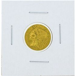 1911 $2 1/2 Indian Head Quarter Eagle Gold Coin