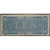 Image 2 : 1864 $10 The Confederate States of America Note