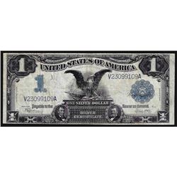 1899 $1 Black Eagle Silver Certificate Note