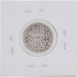 1736MF Mexico 1 Reales Silver Coin