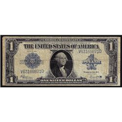 1923 $1 Silver Certificate Note