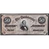 Image 1 : 1864 $50 Confederate States of America Note