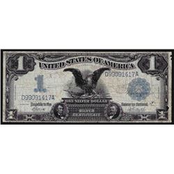 1899 $1 Black Eagle Silver Certificate Note