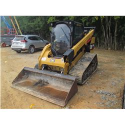2014 CAT 287D SKID STEER LOADER, VIN/SN:HMT00247 - CRAWLER, HIGH FLOW, GP BUCKET, ECAB W/AIR, METER 