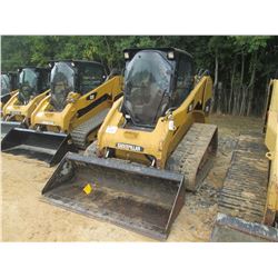 2013 CAT 279C2 SKID STEER LOADER, VIN/SN:KWB01210 - CRAWLER, GP BUCKET, ECAB W/AIR, METER READING 2,
