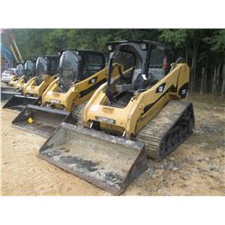 2007 CAT 277C SKID STEER LOADER, VIN/SN:JWF00412 - CRAWLER, GP BUCKET, CANOPY, METER READING 3,653 H